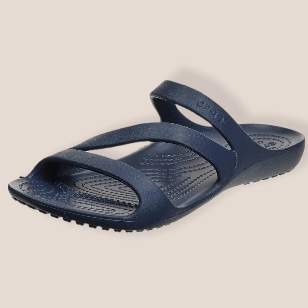 FINAL PRICE❣CROCS | Navy Kadee Li Sandals | NWOT